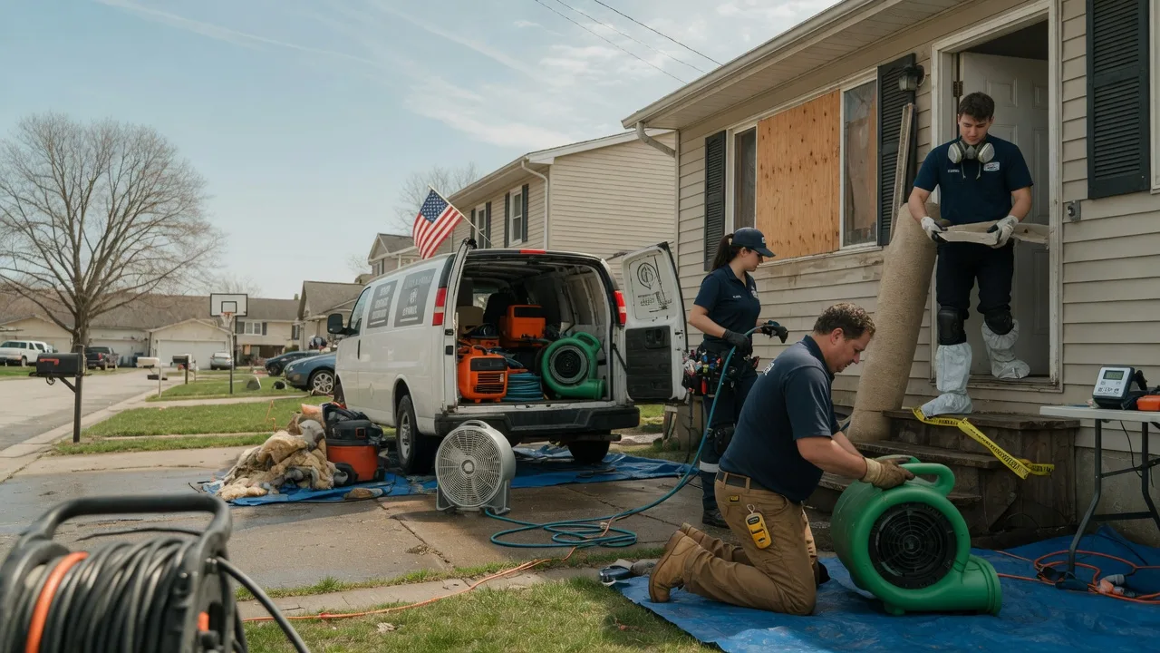 Water Damage Restoration in Winneconne, WI near me
